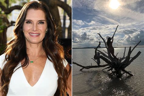 nude pictures of brooke shields|Brooke Shields shares stunning nude photo in honour of Earth。